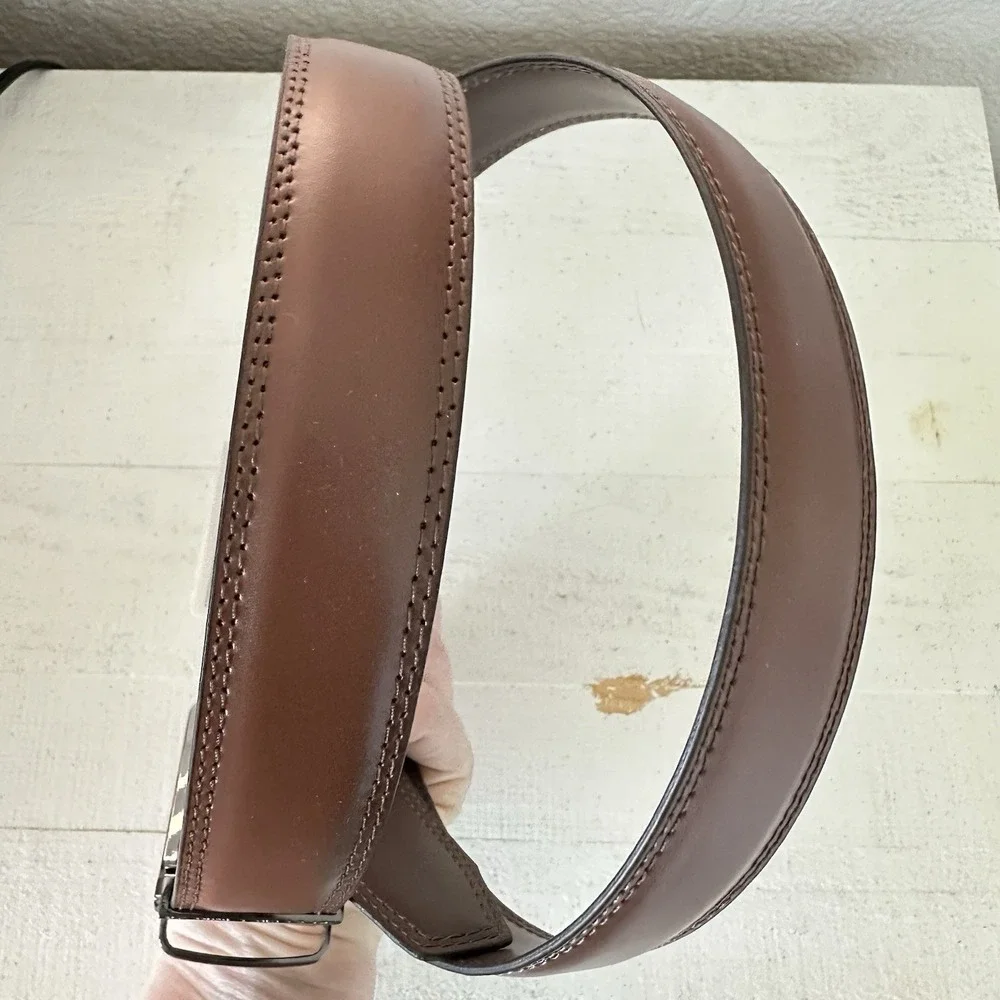 Robert Graham Men's Barolo Leather Reversible Belt‎ Brown/Tan Sz 40 NWT